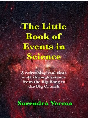 cover image of The Little Book of  Events in Science